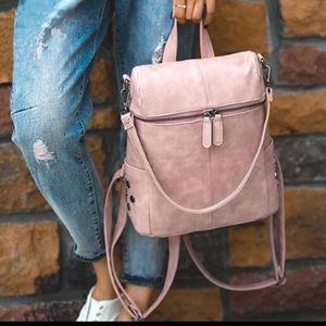 ONLY ONE LEFT! PINK Mini Backpack ♥️